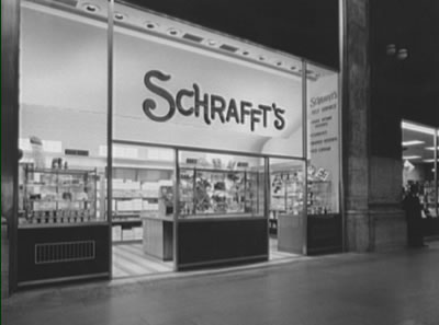 Schraffts restaurant storefront