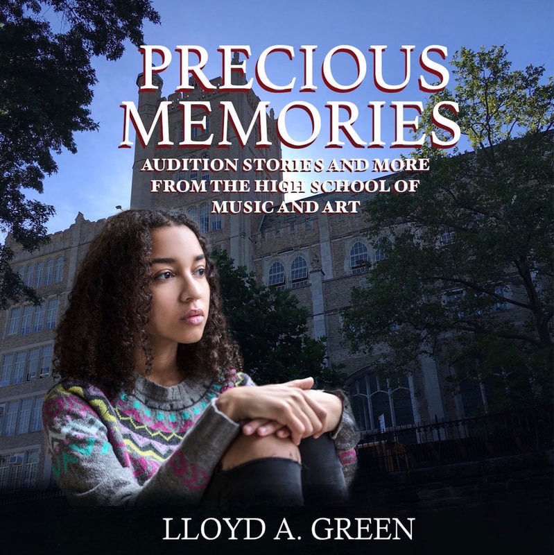 Teen girl with curly hair, wearing a cozy sweater, sits pensively in front of a school building, representing audition stories from a music and art school.